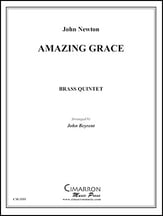 AMAZING GRACE Brass Quintet P.O.D. cover